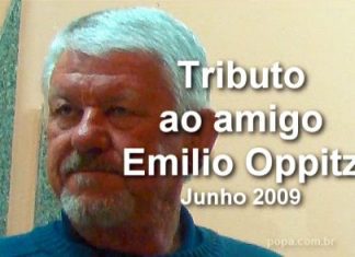 Aviso – Cmte Emílio Petry Opptiz – Falecimento