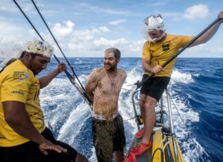 A Fishy Initiation | Volvo Ocean Race 2014-15 A Fishy Initiation | Volvo Ocean Race 2014-15
