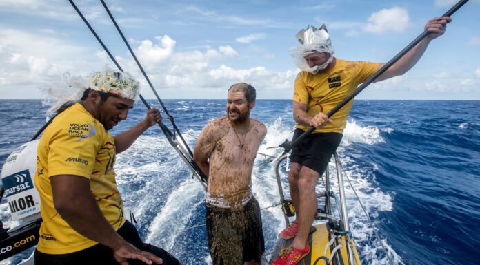 A Fishy Initiation | Volvo Ocean Race 2014-15 A Fishy Initiation | Volvo Ocean Race 2014-15