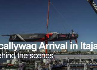 Behind-the-scenes of Scallywag's arrival | Volvo Ocean Race