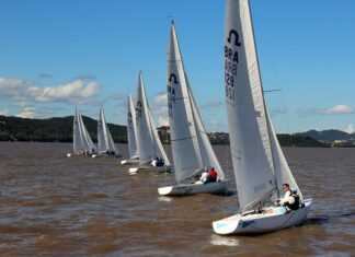 Campeonato Brasileiro da International Soling Class iniciou nesta quinta no Vele… Campeonato Brasileiro da International Soling Class iniciou nesta quinta no Vele...