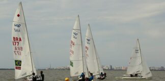 Clínica de Alto Rendimento da classe 470 foi realizada no Veleiros do Sul depois...