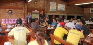 Em comemoração a Páscoa, os funcionários do Veleiros do Sul foram recebidos nest...