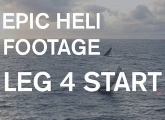 FULL REPLAY: Epic helicopter footage of Leg 4 Start!