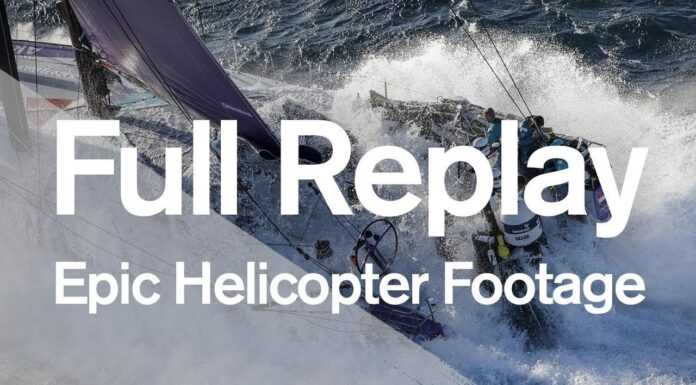 Full Replay: Epic helicopter footage of the Leg 2 start! Full Replay: Epic helicopter footage of the Leg 2 start!