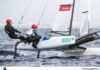 Geison e Gustavo 470 Sailing Team e Samuel Albrecht e Bruna Martinelli na classe...