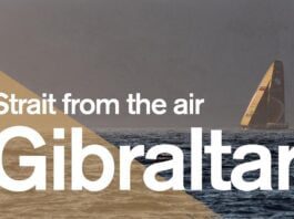 Gibraltar Strait from the air! | Volvo Ocean Race