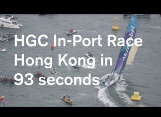 HGC In-Port Race Hong Kong in 93 seconds | Volvo Ocean Race