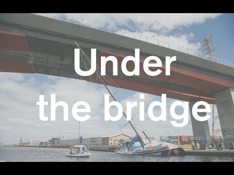 How to get a 32 metre boat under a 29 metre Bolte Bridge | Volvo Ocean Race How to get a 32 metre boat under a 29 metre Bolte Bridge | Volvo Ocean Race