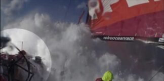 Huge Wave Knocks Down Nico | Volvo Ocean Race 2011-12