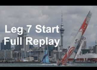 Leg 7 Start – Auckland to Itajaí – Full Replay | Volvo Ocean Race