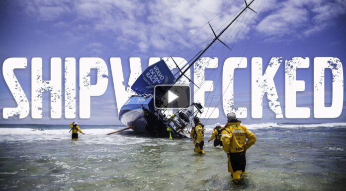Race Yacht Crash Caught on Camera | Volvo Ocean Race 2014-15 Race Yacht Crash Caught on Camera | Volvo Ocean Race 2014-15
