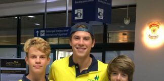 Rumo ao Sul
Os dois representantes do Veleiros do Sul, Germano Becker e Erick Ca...