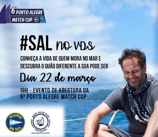  #SAL no VDS
Adriano Plotzki,  apresentador do Hashtag Sal, maior canal de náuti...
