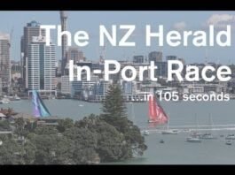 The NZ Herald In-Port Race Auckland ...in 105 seconds | Volvo Ocean Race