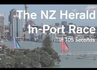 The NZ Herald In-Port Race Auckland ...in 105 seconds | Volvo Ocean Race