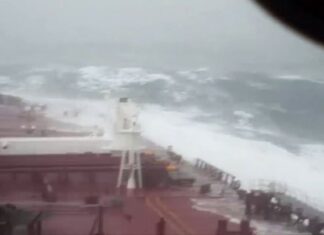 Watch this Tanker steaming in Rough and High Seas Watch this Tanker steaming in Rough and High Seas