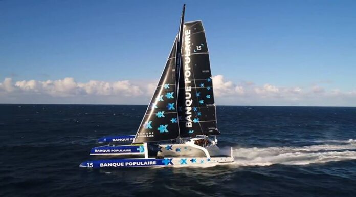 Amazing new boat. Nice job Team  Voile Banque Populaire​ !