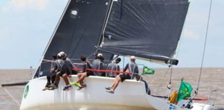 Crioula Team ficou em quinto lugar na regata B.Aires - Punta el Este do Circuito...