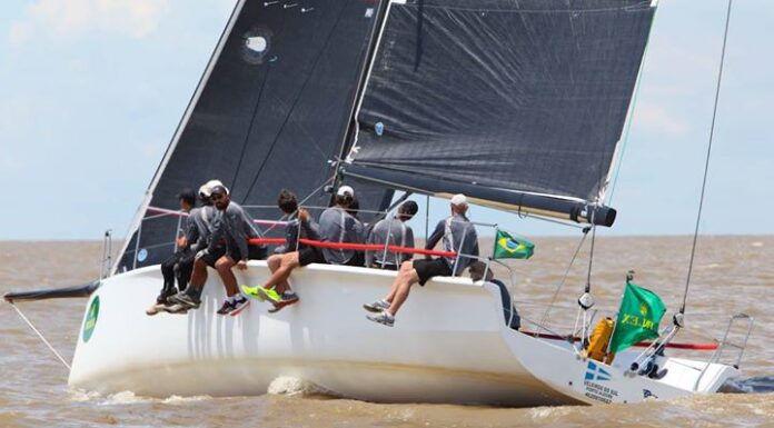 Crioula Team ficou em quinto lugar na regata B.Aires - Punta el Este do Circuito...