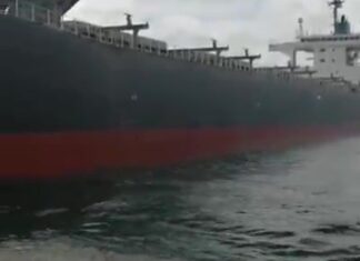 Disabled bulk carrier destroyed historic mansion in Bosphorus Strait