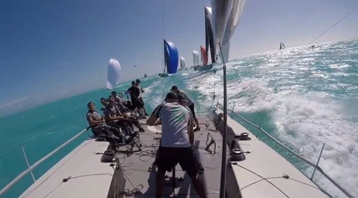 Nice downwind with Quantum Racing​ !