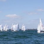 O Norte Americano 470 Olympic Sailing Teve As Três Primeiras Regatas Neste Sábad...