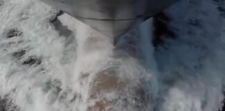 Bulbous Bow in Slow Motion | Beautiful Video