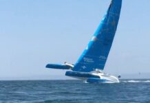 Full speed with Défi Voile Solidaires En Peloton​ and Thibaut Vauchel​