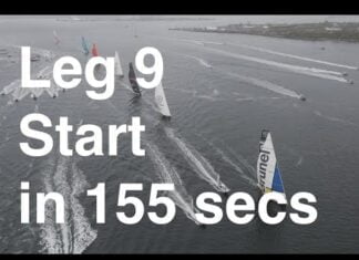 Leg 9 Start …in 155 seconds | Volvo Ocean Race Leg 9 Start ...in 155 seconds | Volvo Ocean Race