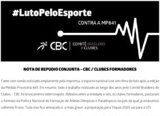 Photos from Comitê Brasileiro de Clubes’s postNOTA DE REPÚDIO CONJUNTA – CBC / C… Photos from Comitê Brasileiro de Clubes's postNOTA DE REPÚDIO CONJUNTA – CBC / C...