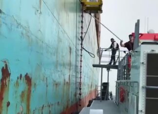 Pilot boarding the Vessel while Underway