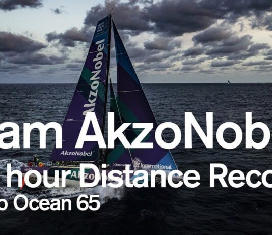 team AkzoNobel - Volvo Ocean 65 24-hour Distance Record | Volvo Ocean Race