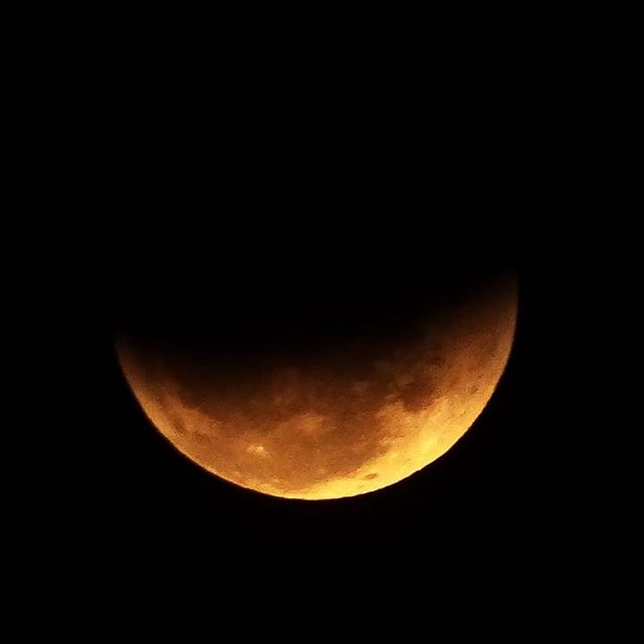 Eclipse Da Lua Em Porto Alegre... 2