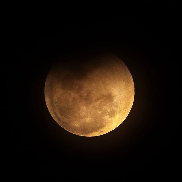 Eclipse Da Lua Em Porto Alegre... 1