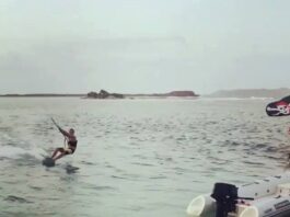 Let’s kitesurf...