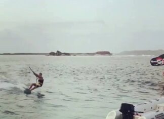Let’s kitesurf...