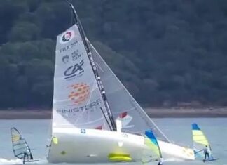 IMOCA x Windsurf com foil… IMOCA x Windsurf com foil...