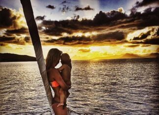 Momento Mágico a bordo de catamarã… Momento Mágico a bordo de catamarã...