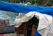 Atenção amigos, um veleiro argentino está desaparecido na costa entre Imnituba e...