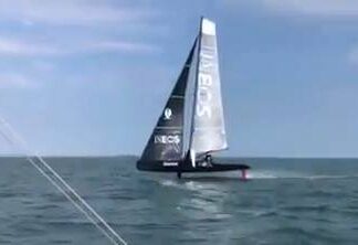 Mini Ac75 With Ineos Team Uk ! Mini Ac75 With Ineos Team Uk !