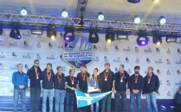 O Veleiros do Sul fez a festa na noite de premiação das regatas de abertura da S...