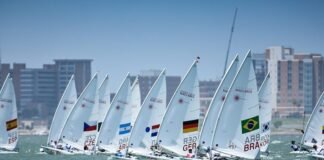 O Youth Sailing World Championships se aproxima do fim e o Tiago Quevedo continu...