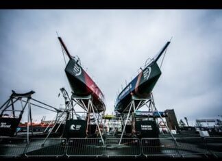 Behind-the-scenes of the Boatyard in Cardiff | Volvo Ocean Race Behind-the-scenes of the Boatyard in Cardiff | Volvo Ocean Race