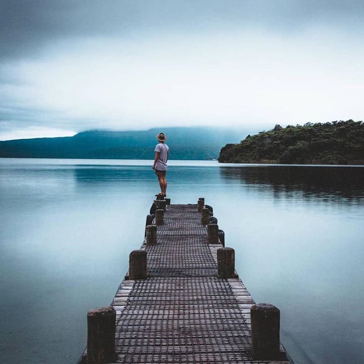 Cold Moody Evenings On A Crater Lake.... 1