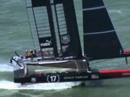 Fresh to Frightening Crashing Moments at the 34th Americas Cup.