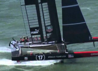 Fresh to Frightening Crashing Moments at the 34th Americas Cup.
