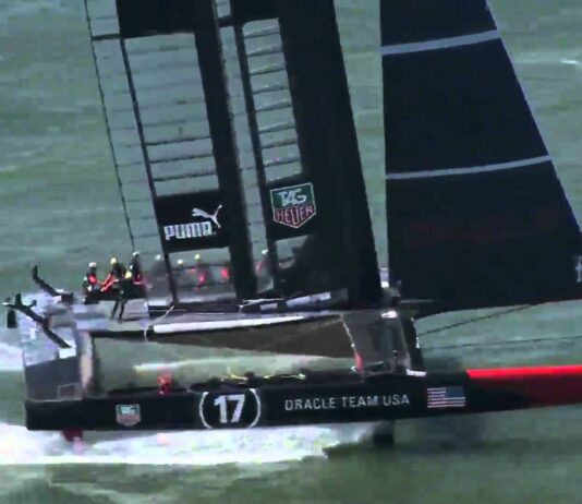 Fresh to Frightening Crashing Moments at the 34th Americas Cup.