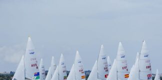 Segundo dia de regatas do Mundial de Classes da World Sailing! Geison e Gustavo ...