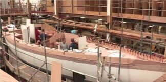 WOW...HYPNOTIC Video of Wooden Boat Build Process Modern Technology